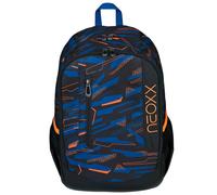 neoxx Rucksack FLOW Streetlight Runner - Rucksack für die Schule und Freizeit mit 2 Fächern - Volumen ca. 20 Liter