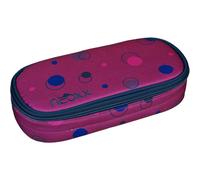 neoxx - Jump Schlamperbox - Recycelte PET-Flaschen, Hauptfach mit Reißverschluss, 10 Stifteschlaufen, Sichtfenster - Schulbedarf für Kinder