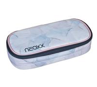 neoxx - Jump Schlamperbox - Recycelte PET-Flaschen, Hauptfach mit Reißverschluss, 10 Stifteschlaufen, Sichtfenster - Schulbedarf für Kinder