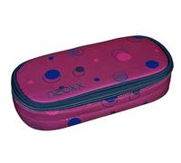 neoxx - Jump Schlamperbox - Recycelte PET-Flaschen, Hauptfach mit Reißverschluss, 10 Stifteschlaufen, Sichtfenster - Schulbedarf für Kinder