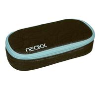 neoxx - Jump Schlamperbox - Recycelte PET-Flaschen, Hauptfach mit Reißverschluss, 10 Stifteschlaufen, Sichtfenster - Schulbedarf für Kinder