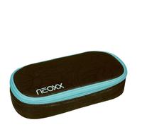 neoxx - Jump Schlamperbox - Recycelte PET-Flaschen, Hauptfach mit Reißverschluss, 10 Stifteschlaufen, Sichtfenster - Schulbedarf für Kinder