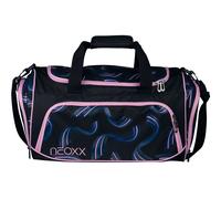 Sporttasche NEOXX "Move", Kinder, Gr. B/H/T: 43cm x 26cm x 24cm, hello wave, Polyester, Taschen Sporttasche, teilweise aus recyceltem Material (23904603-0)