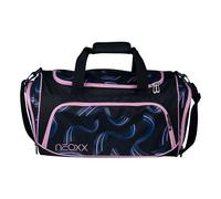 Sporttasche NEOXX "Move", Kinder, Gr. B/H/T: 43cm x 26cm x 24cm, hello wave, Polyester, Taschen Sporttasche, teilweise aus recyceltem Material (23904603-0)