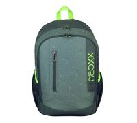 neoxx Rucksack FLOW Boom - Rucksack für die Schule und Freizeit mit 2 Fächern - Volumen ca. 20 Liter