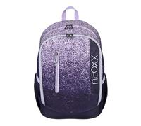 neoxx Rucksack FLOW Glitterally perfect - Rucksack für die Schule und Freizeit mit 2 Fächern - Volumen ca. 20 Liter