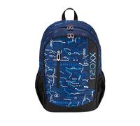 neoxx Rucksack FLOW Next Level - Rucksack für die Schule und Freizeit mit 2 Fächern - Volumen ca. 20 Liter