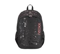 neoxx Rucksack FLOW - Rucksack für die Schule und Freizeit mit 2 Fächern - Volumen ca. 20 Liter