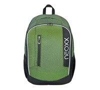 neoxx Rucksack FLOW - Rucksack für die Schule und Freizeit mit 2 Fächern - Volumen ca. 20 Liter