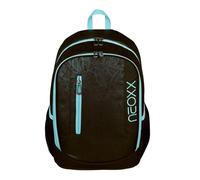 neoxx Rucksack FLOW - Rucksack für die Schule und Freizeit mit 2 Fächern - Volumen ca. 20 Liter