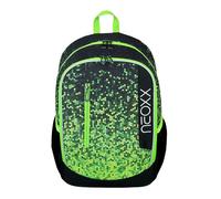 neoxx Rucksack FLOW - Rucksack für die Schule und Freizeit mit 2 Fächern - Volumen ca. 20 Liter