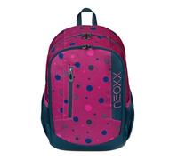 neoxx Rucksack FLOW - Rucksack für die Schule und Freizeit mit 2 Fächern - Volumen ca. 20 Liter