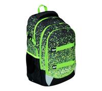 neoxx Schulranzen Active Pro schwarz/grün - Pixel in my mind