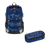 neoxx Schulranzen-Bundle Active Pro+ JUMP blau - Next Level