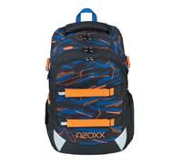 neoxx Schulrucksack ACTIVE Pro Streetlight Runner - aus recycelten PET-Flaschen - Rucksack für die Schule - höhenverstellbare und gepolsterte Träger - Volumen ca. 26 Liter