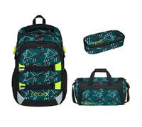Neoxx Schulrucksack Aktive Pro Flash Yourself 3 tlg