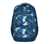neoxx Schulrucksack Fly, Camo nation, blau, Kinder 0, Einheitsgröße blau