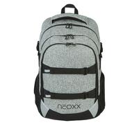 neoxx Schulrucksack "Wool the World" in Grau - (B)31 x (H)45,5 x (T)24 cm - 21% | Kinder Rucksaecke Taschen