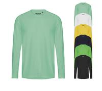 NER61050 Neutral Sportshirt langarm T-Shirt recycelt Dusty Mint 3XL
