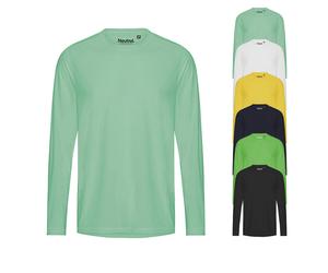 NER61050 Neutral Sportshirt langarm T-Shirt Yellow M
