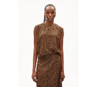 ARMEDANGELS NERAALI LEOPAA - Frauen Relaxed Fit Bluse - braun M dark camel