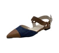 Nero Giardini Ballerinas für Damen aus Italien, Spanien und Portugal für Damen, blau, Größe 38 EU