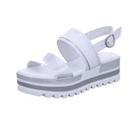 Nero Giardini Damen Plateau Sandaletten, weiß, 40 EU