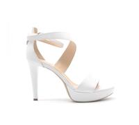 Nero Giardini E307231DE Damensandalen Aus Leder - Weiß 37 EU