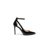 High-Heel-Pumps NERO GIARDINI "Nero Giardini Pumps Leder", Damen, Gr. 38, schwarz lack, Leder, Schuhe (33437013-38) schwarz lack