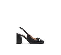 Nero Giardini Damenpumps E512310D aus Leder Schwarz Größe 40 EU