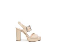 Nero Giardini Damensandalen E513354D Leder Beige Größe 39 EU