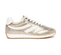 Sneaker NERO GIARDINI "Nero Giardini Sneaker Leder", Damen, Gr. 36, gold, Leder, Schuhe Sneaker (46964611-36) gold
