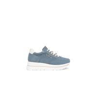 Nero Giardini Sneaker E615200D Veloursleder Blau Damen Größe 39