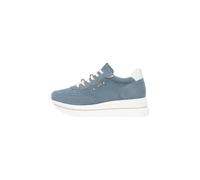 Sneaker NERO GIARDINI "Nero Giardini Sneaker Veloursleder", Damen, Gr. 40, blau, Veloursleder, Schuhe Sneaker (78824531-40) blau