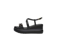Nero Giardini Sandalen E615953D Leder Schwarz Damen Gr. 40