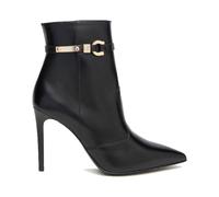 High-Heel-Stiefelette NERO GIARDINI "Nero Giardini Stiefelette Nappaleder", Damen, Gr. 38, schwarz, Nappaleder, casual, Schuhe (81293321-38) schwarz