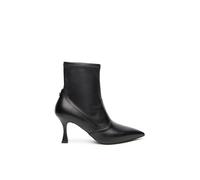 High-Heel-Stiefelette NERO GIARDINI "Nero Giardini Stiefelette Lederimitat", Damen, Gr. 38, schwarz, Lederimitat, Schuhe (86504807-38) schwarz