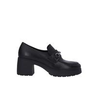 Nero Giardini I411290D Damen-Mokassins aus Leder, Schwarz , 34