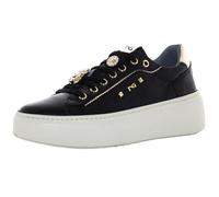 Nero Giardini I411610D Damensneakers Aus Glattleder Und Technischem Material