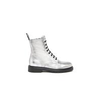 Nero Giardini I412006D Biker-Boots Für Damen Aus Leder - Silber 39 EU