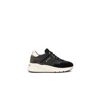 Nero Giardini I514065D Damensneakers Aus Velours-, Glattleder Und Technisches Material - Schwarz 40 EU