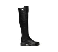 Overkneestiefel NERO GIARDINI "Nero Giardini Stiefel Leder", Damen, Gr. 36, schwarz, Leder, casual, Schuhe (29509713-36) schwarz