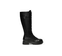 Schnürstiefel NERO GIARDINI "Nero Giardini Stiefel Leder", Damen, Gr. 37, schwarz, Leder, Schuhe Schnürstiefel (76674026-37) schwarz