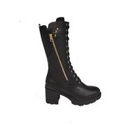 High-Heel-Stiefel NERO GIARDINI "Nero Giardini Stiefel Leder", Damen, Gr. 38, schwarz, Leder, casual, Schuhe (26290109-38) schwarz