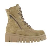 Schnürstiefelette NERO GIARDINI "Nero Giardini Stiefelette Leder", Damen, Gr. 38, braun, Leder, Schuhe Schnürstiefelette (69668927-38) braun