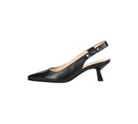 Slingpumps NERO GIARDINI "Nero Giardini Pumps Leder", Damen, Gr. 38, schwarz, Leder, Schuhe Slingpumps (35980547-38) schwarz