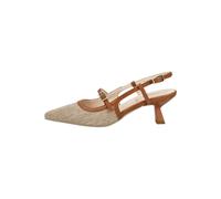 Nero Giardini Pumps Leder/Textil Hellbraun - 41