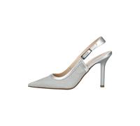 Nero Giardini Pumps Leder/Textil Silber - 37,5
