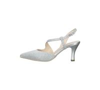 NeroGiardini Textil Pumps, silber, 36 Silber