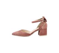 Pumps NERO GIARDINI "Nero Giardini Pumps Veloursleder", Damen, Gr. 41, rosa, Veloursleder, Schuhe Pumps (59631433-41) rosa